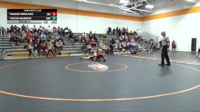 138 lbs Round 3 - Mason Medlang, Lynx Wrestling Club vs Jacob Majerus, Iowa City Mat Pac