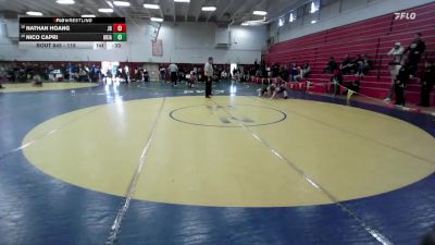 115 lbs Cons. Round 4 - Nathan Hoang, Jesse Bethel vs Nico Capri, Ukiah