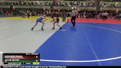 80 lbs Quarterfinal - Alexander Bragg, Pursuit Wrestling Minnesota vs Archie Nelson, N8