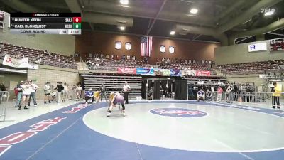 2A 144 lbs Cons. Round 1 - Cael Blonquist, North Summit vs Hunter Keith, San Juan