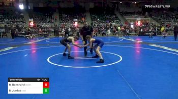 95 lbs Semifinal - Brent Dennhardt, Sebolt Wrestling Academy vs Beric Jordan, East Valley WC