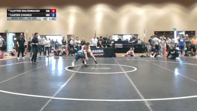 144 lbs Champ. Rd Of 16 - Clayton Waltenbaugh, Team Renegade vs Carter Chunko, Grit Mat Club