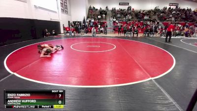 120 lbs Champ. Round 2 - Andrew Hufford, Northglenn vs Enzo Fabrizio, Fossil Ridge