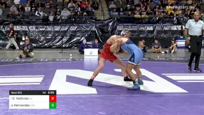 133 lbs Consolation - Colin Valdiviez, Northwestern vs Jaime Hernandez, North Carolina