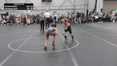64 lbs Round 2 (6 Team) - Colton Stickle, Mat Assassins vs Nathaniel Riley, 84 Athletes