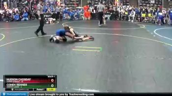 67 lbs Round 1 (4 Team) - Hudson Cassiday, Cedar Springs vs Cohen Renner, Harper Creek
