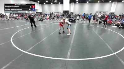 106 lbs Kaiden Belinsky, Iowa vs Dylan Nieuwenhuis, Michigan Blue