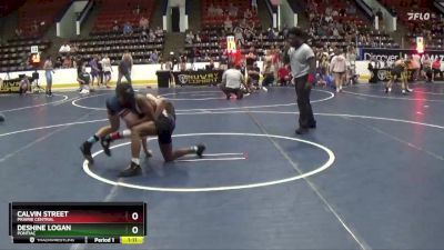 105/110 Round 2 - Deshine Logan, Pontiac vs Calvin Street, Prairie Central