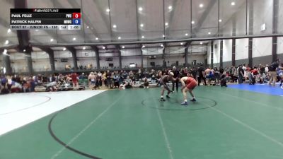 Junior FS - 157 lbs Champ. Round 2 - Zachariah Delgado, Riverhawk Wrestling Academy vs Ruben Rios, Toppenish USA Wrestling Club