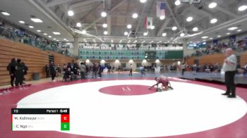 113 lbs Cons. Round 3 - Caleb Ngo, Hillcrest vs Micah Kollmeyer, Scripps Ranch