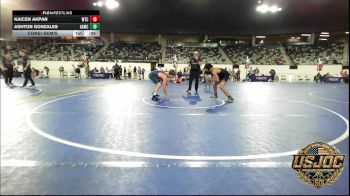 140 lbs Consolation - Kaicen Akpan, WTC vs Ashton Gonzales, ALL AMERICAN WRESTLING CLUB