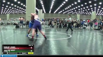 285 lbs Placement (4 Team) - Walter West, Luther vs Shelby Jones, Wisconsin-Whitewater