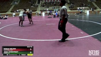 220 lbs Cons. Round 1 - Eden Overstreet, Elberta HS vs Mykah Wilson, Brewbaker Tech