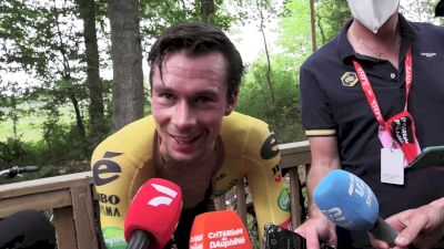 Primoz Roglic Making Massive Gains In Dauphiné Battle After Knee Issues
