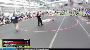 220 lbs Round 2 (8 Team) - Cole Carter, Alabama vs Vincent Halliday, Minnesota Red