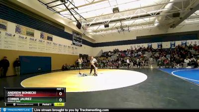 145 lbs Cons. Round 5 - Andrew Boniecki, North Central vs Corbin Jaurez, Shadle Park