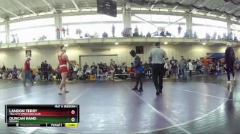 182 lbs Cons. Round 2 - Landon Terry, Tell City Wrestling Club vs Duncan Hand, Indiana