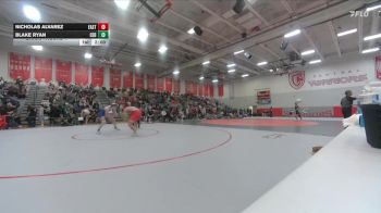 150 lbs Champ. Round 1 - Blake Ryan, Cedaredge vs Nicholas Alvarez, Denver East