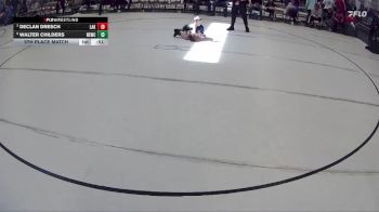 14 lbs 5th Place Match - Walter Childers, Nebraska Elite Wrestling Club vs Declan Dresch, Lakeview