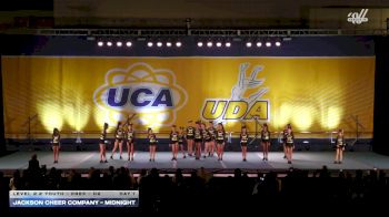 Jackson Cheer Company - Midnight [2025 L2.2 Youth - PREP - D2 Day 1] 2025 UCA Sevierville Showdown