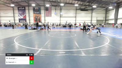 105 lbs Round Of 64 - Mick Granger, CT vs Quinton Carroll, MS