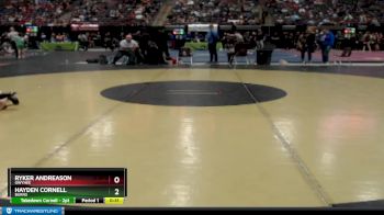 106 lbs Cons. Round 2 - Hayden Cornell, Burns vs Ryker Andreason, Owyhee