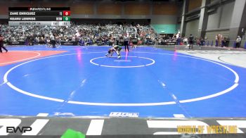 52 lbs Round Of 16 - Zane Enriquez, Takedown Elite vs Keanu Lemrise, Redwood Wrestling Club