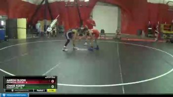 114-117 lbs Round 1 - Aaron Olson, Rochester Century vs Chase Koepp, Random Lake