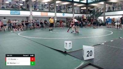 144-151 lbs Cons. Round 1 - Porfirio Govea, RTC Wrestling vs Max Marten, Tecumseh Wrestling Club