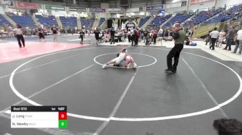 61 lbs Quarterfinal - Jaxson Long, Team Grand Valley Elite vs Nixon Newby, Westlake