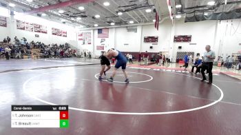 285 lbs Consolation - Thomas Johnson, Canton vs Timothy Breault, Lyman Mem/Windham Tech