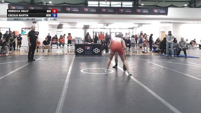 160 lbs Champ. Rd Of 16 - Rebecca Kelly, Indiana University vs Cecilia Bartin, Brown University