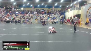 132 lbs Quarterfinal - Connor Johnson, Loyola-Blakefield vs Louis Ortiz, Maryland School For The Deaf