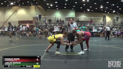 180 lbs Round 2 (6 Team) - Lorcan Keatley, Mi Pitbulls vs Charles White, Mi Mafia Black