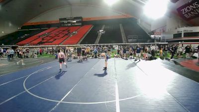 132 lbs 1st Place Match - Dalton's Regehr, Idaho vs Gunnar Wilson, Oregon