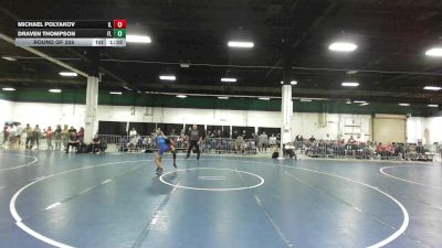 132 lbs Round Of 256 - Michael Polyakov, IL vs Draven Thompson, FL