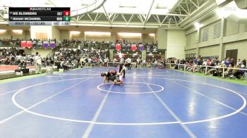 132 lbs Round Of 16 - Ike Blomberg, Shelton vs Isaiah McDaniel, Middletown