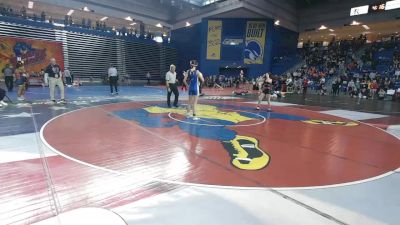 100 lbs Champ. Round 2 - Sophia Washburn, Lakeland Regional vs Josephine Konrad, Caesar Rodney