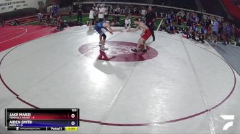 120 lbs Quarters & Wb (16 Team) - Jake Marzi, Temecula Valley vs AIDEN SMITH, Idaho 2