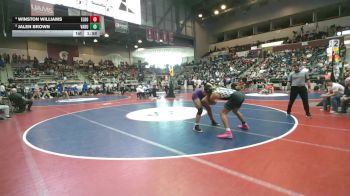 5A 175 lbs Quarterfinal - Jalen Brown, Van Buren vs Winston Williams, El Dorado