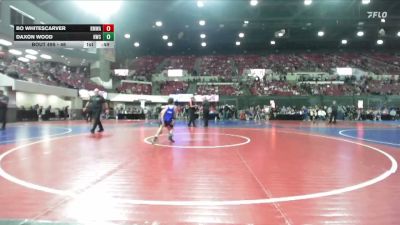 46 lbs Cons. Round 3 - Daxon Wood, Havre Wrestling Club vs Bo Whitescarver, Rocky Mountain Wrestling Acade