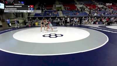 135 lbs Cons. Rd Of 32 - Makenzie Harbour, NY vs Ellie Hancock, IA