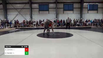 Consolation - Eric Lamore, Bridgewater vs Colby Ferreti, Plymouth