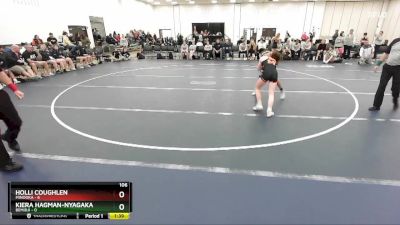 106 lbs Round 3 (6 Team) - Holli Coughlen, Minooka vs Kiera Hagman-Nyagaka, Bemidji