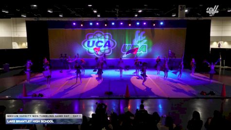 Lake Brantley High School [2025 Medium Varsity Non Tumbling Game Day Day 1] 2025 UCA Florida Regional