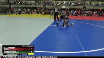 130 lbs Round 1 - Isaac Foster, Aviators vs Calin Howard, Menomonie Wrestling Club