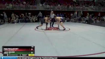 195 lbs Round 1 (3 Team) - Jace Wilson, Gretna vs Max McClatchey, Lincoln Southeast