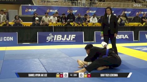 Davi Tozi Ledesma vs Daniel Hyun Jae Lee 2026 Pan Jiu Jitsu IBJJF Championship