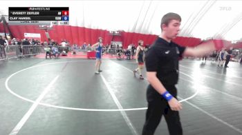 132 lbs Cons. Semi - Everett Zeitler, Aviators Wrestling vs Clay Hansel, Victory School Of Wrestling
