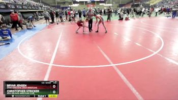 138 lbs Champ. Round 1 - Bryar Jensen, Omak Wrecking Crew Wrestling vs Christopher Stricker, New Orleans Wrestling Club